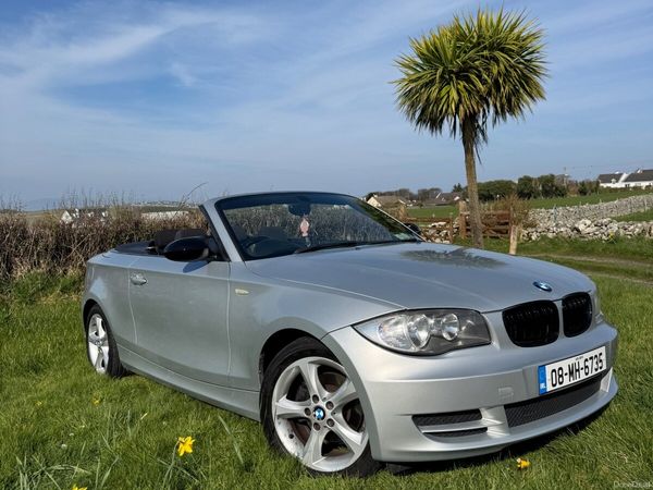 BMW 1-Series Convertible, Petrol, 2008, Silver