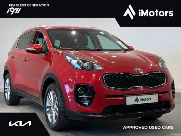 Kia Sportage SUV, Diesel, 2017, Red
