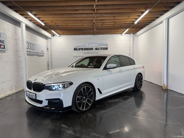 BMW 5-Series Saloon, Diesel, 2019, White