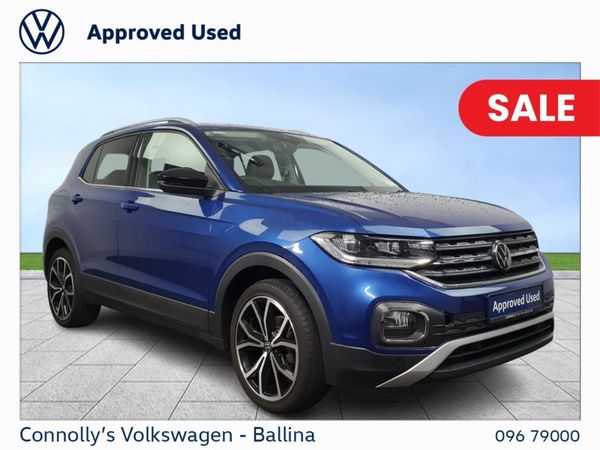 Volkswagen T-Cross Estate, Petrol, 2023, Blue