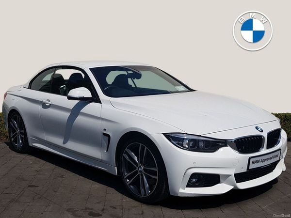 BMW 4-Series Convertible, Diesel, 2017, White