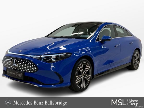 Mercedes-Benz CLA Saloon, Electric, 2026, Blue