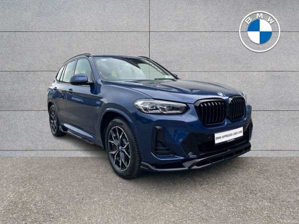 BMW X3 SUV, Petrol Plug-in Hybrid, 2021, Blue