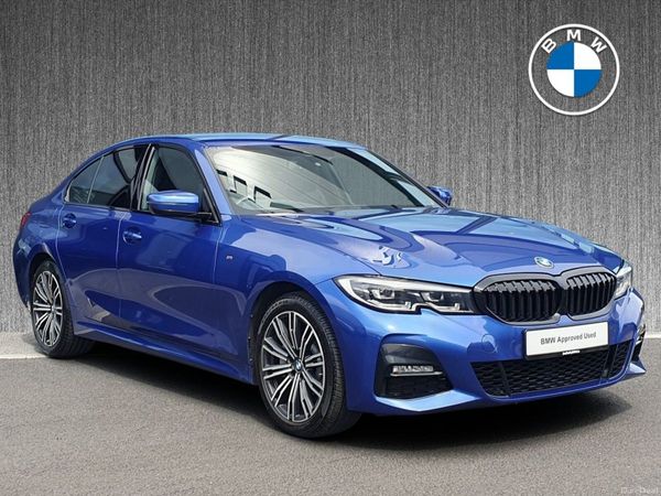 BMW 3-Series Saloon, Petrol Plug-in Hybrid, 2020, Blue