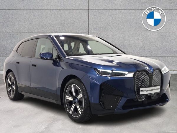 BMW iX SUV, Electric, 2022, Blue