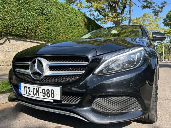 Mercedes-Benz C-Class Saloon, Diesel, 2017, Black