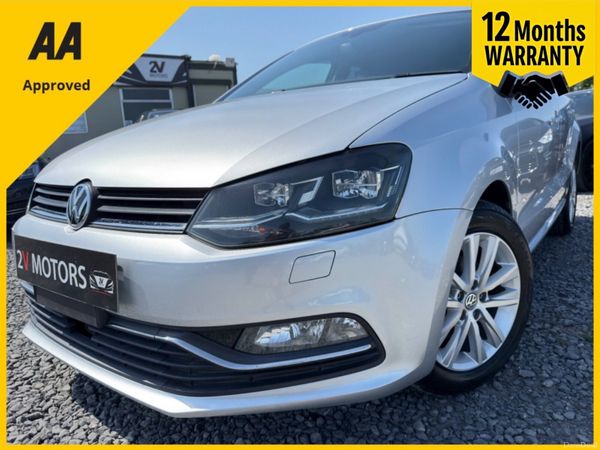 Volkswagen Polo Hatchback, Petrol, 2017, Silver