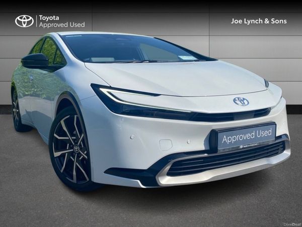 Toyota Prius Hatchback, Petrol Plug-in Hybrid, 2024, White
