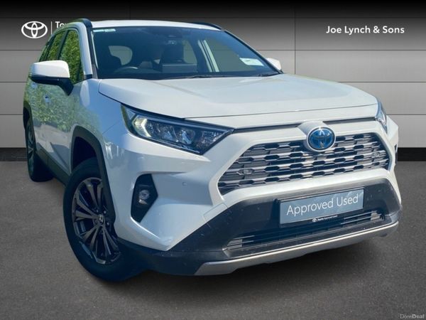 Toyota RAV4 SUV, Petrol Hybrid, 2023, White