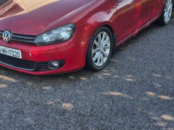 Volkswagen Golf Hatchback, Diesel, 2009, Red