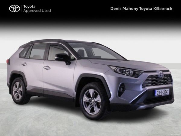 Toyota RAV4 SUV, Petrol Hybrid, 2023, Silver
