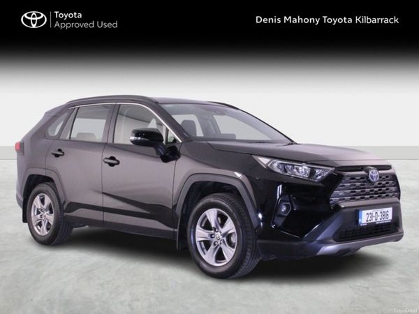 Toyota RAV4 SUV, Petrol Hybrid, 2023, Black