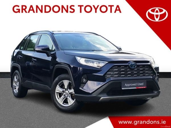 Toyota RAV4 SUV, Petrol Hybrid, 2023, Blue