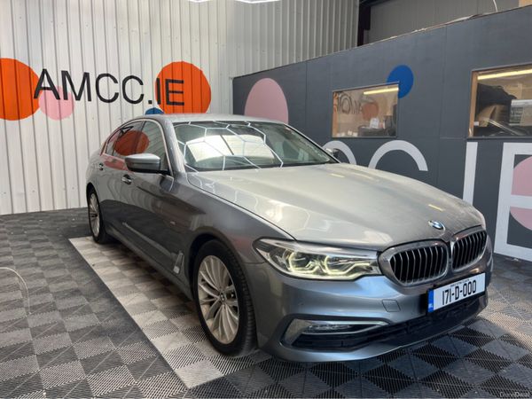 BMW 5-Series Saloon, Diesel, 2017, Silver