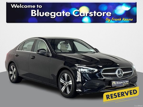 Mercedes-Benz C-Class Saloon, Petrol Hybrid, 2022, Black