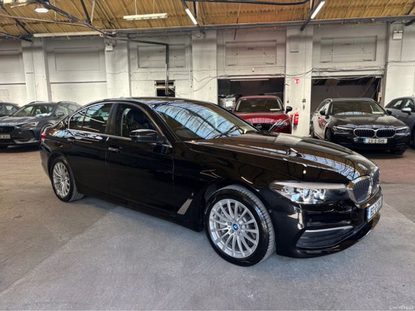 BMW 5-Series Saloon, Petrol Plug-in Hybrid, 2018, Black