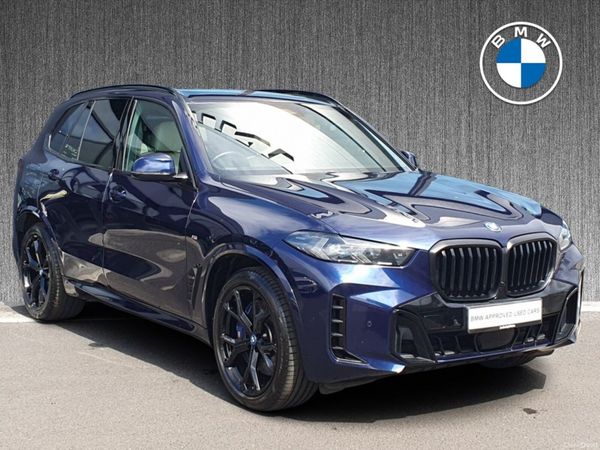 BMW X5 SUV, Petrol Plug-in Hybrid, 2023, Blue