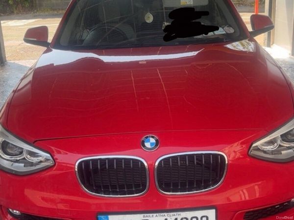 BMW 1-Series Hatchback, Petrol, 2013, Red