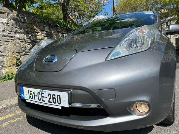 Nissan Leaf Hatchback, Electric, 2015, Grey