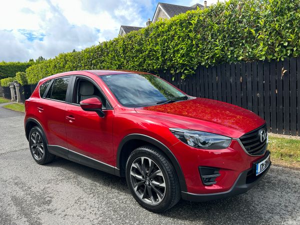 Mazda CX-5 SUV, Diesel, 2017, Red