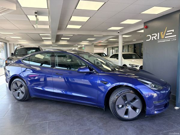 Tesla Model 3 Saloon, Electric, 2023, Blue