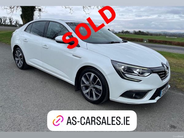 Renault Megane Saloon, Diesel, 2017, White