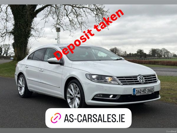 Volkswagen CC Coupe, Diesel, 2016, White