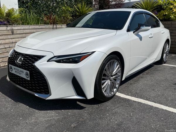 Lexus IS Saloon, Petrol Hybrid, 2023, White