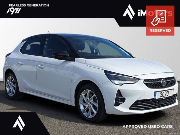 Vauxhall Corsa Hatchback, Petrol, 2020, White