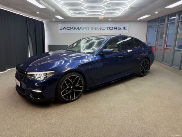 BMW 5-Series Saloon, Diesel, 2019, Blue