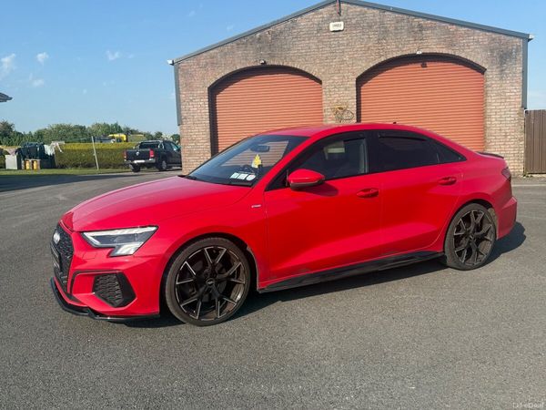 Audi A3 Saloon, Diesel, 2021, Red
