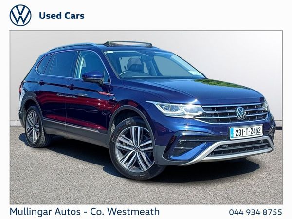 Volkswagen Tiguan Allspace SUV, Diesel, 2023, Blue