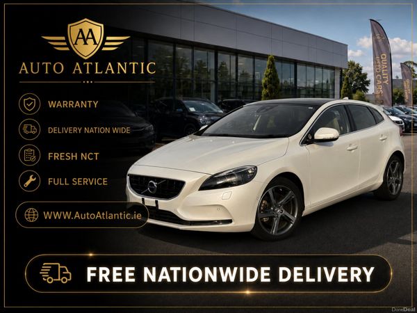 Volvo V40 Hatchback, Diesel, 2015, White