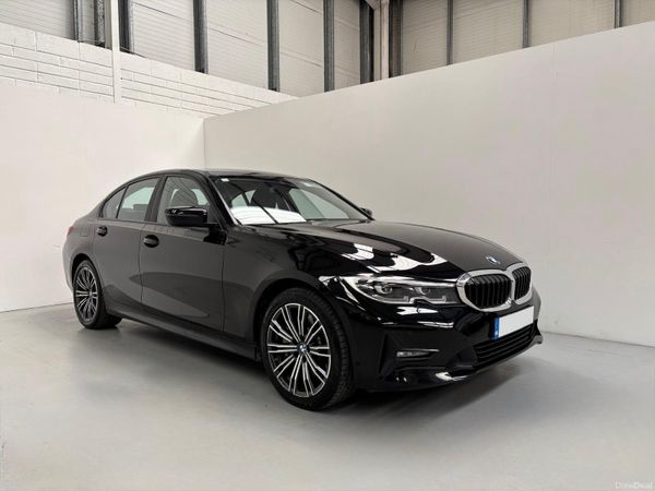 BMW 3-Series Saloon, Petrol Plug-in Hybrid, 2021, Black