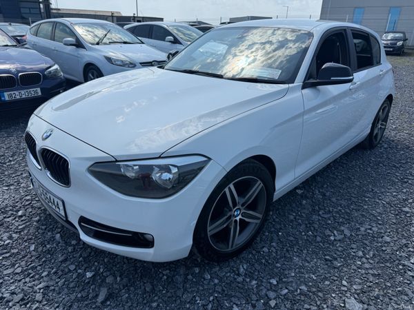 BMW 1-Series Hatchback, Petrol, 2012, White