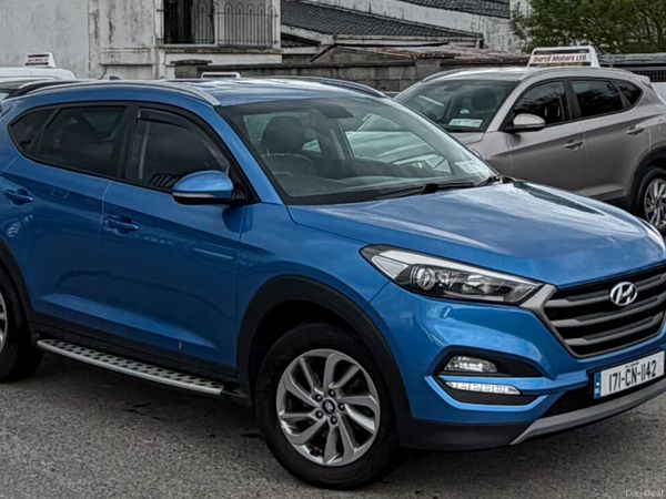 Hyundai Tucson SUV, Diesel, 2017, Blue