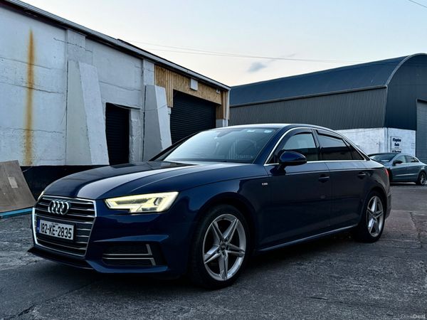 Audi A4 Saloon, Petrol, 2018, Blue