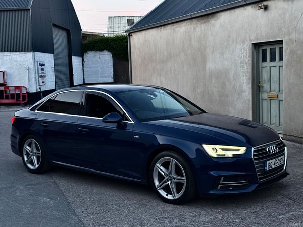Audi A4 Saloon, Petrol, 2018, Blue