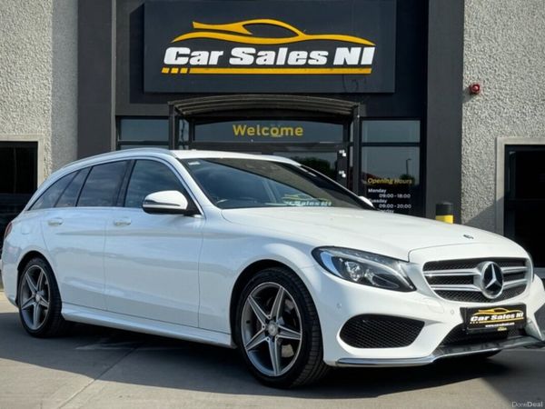 Mercedes-Benz C-Class Estate, Diesel, 2017, White