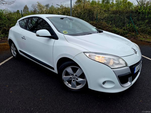 Renault Megane Coupe, Diesel, 2011, White