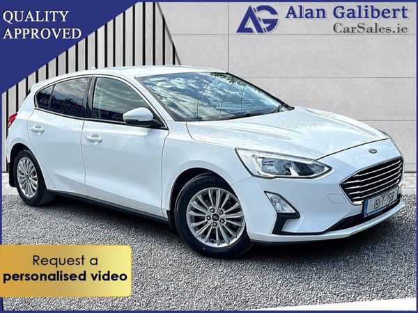Ford Focus Hatchback, Petrol, 2019, White