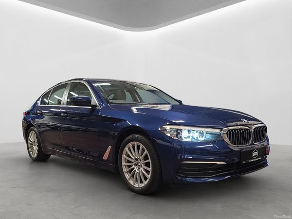 BMW 5-Series Saloon, Diesel, 2018, Blue