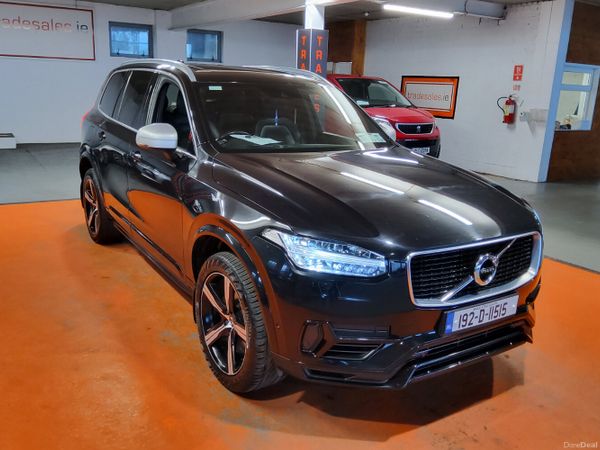 Volvo XC90 SUV, Petrol Plug-in Hybrid, 2019, Black