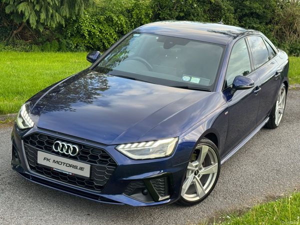 Audi A4 Saloon, Diesel, 2022, Blue