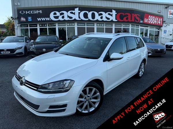 Volkswagen Golf Estate, Petrol, 2015, White