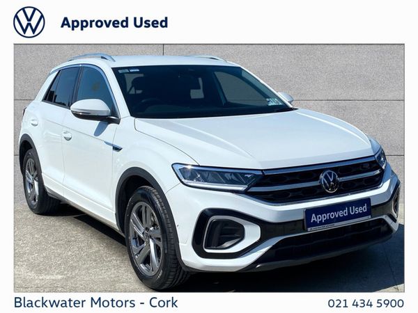 Volkswagen T-Roc SUV, Petrol, 2023, White