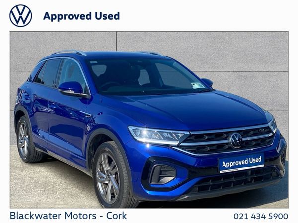 Volkswagen T-Roc SUV, Petrol, 2023, Blue