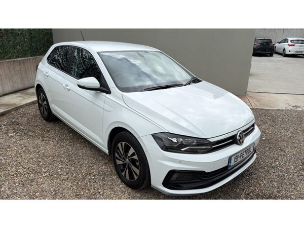 Volkswagen Polo Hatchback, Petrol, 2019, White