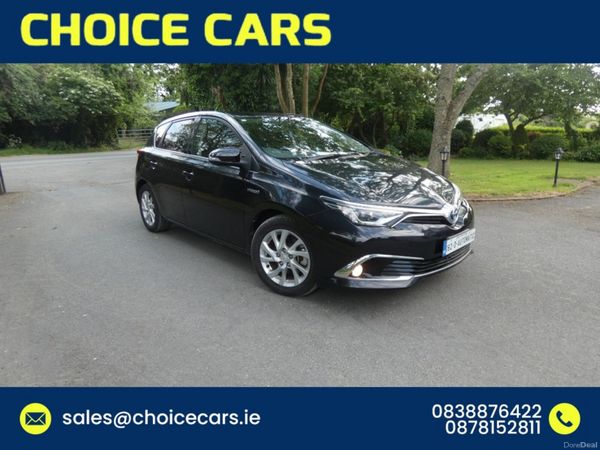 Toyota Auris Hatchback, Petrol Hybrid, 2016, Black