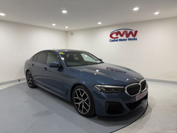 BMW 5-Series Saloon, Diesel, 2023, Blue